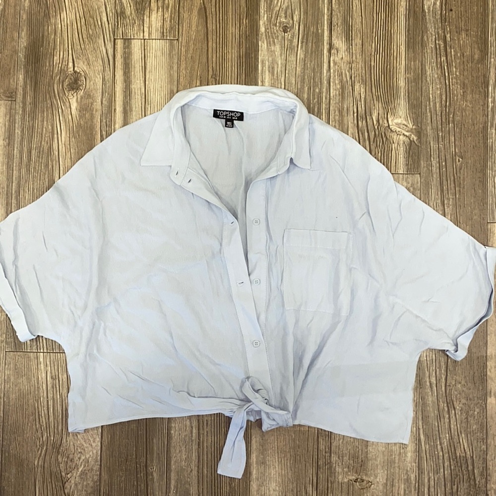 Topshop button down top
